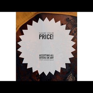 NAME YOUR PRICE
